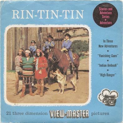 9 ANDREW - Rin-Tin-Tin - View-Master 3 Reel Economy Packet - vintage - 930-A,B,C-S3 Packet 3Dstereo 