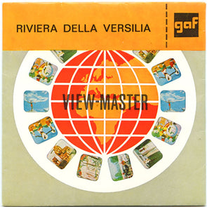 Riviera Della Versilia - View-Master 3 Reel Packet - vintage Packet 3dstereo 