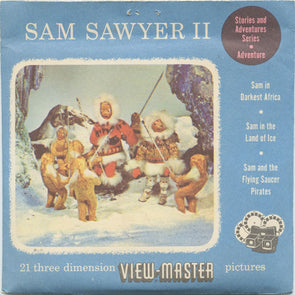 10 ANDREW - Sam Sawyer II - View-Master 3 Reel Economy Packet - vintage - SAM-4,5,6-S3 Packet 3Dstereo 