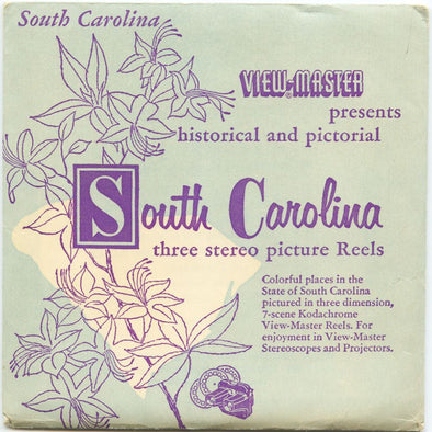 5 ANDREW - South Carolina - View-Master 3 Reel Packet - vintage - S1 Packet 3dstereo 