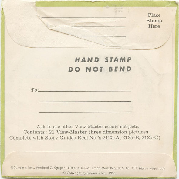 10 ANDREW - Sweden - View-Master 3 Reel Economy Packet - vintage - 2125-A,B,C-S3 Packet 3Dstereo 