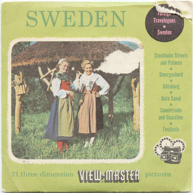 10 ANDREW - Sweden - View-Master 3 Reel Economy Packet - vintage - 2125-A,B,C-S3 Packet 3Dstereo 