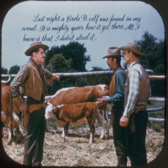 10 ANDREW - Lone Ranger - View-Master 3 Reel Economy Packet - vintage - 962-A,B,C-S3 Packet 3dstereo 