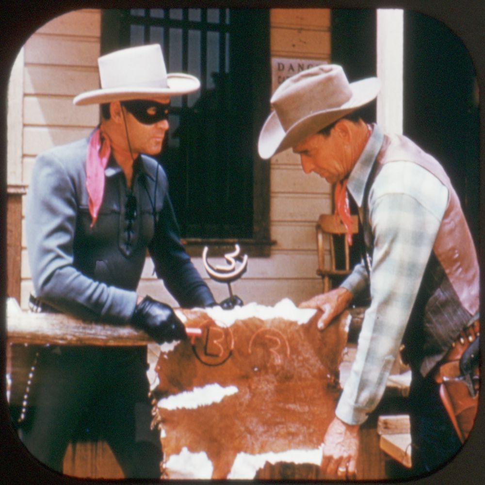 Lone Ranger - View-Master 3 Reel Economy Packet - vintage - 962-A,B,C ...