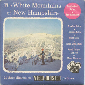 5 ANDREW - White Mountains of New Hampshire - View-Master 3 Reel Packet - 1956 - vintage - 259,260,270-S3 Packet 3dstereo 