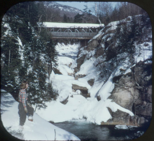 5 ANDREW - White Mountains of New Hampshire - View-Master 3 Reel Packet - 1956 - vintage - 259,260,270-S3 Packet 3dstereo 