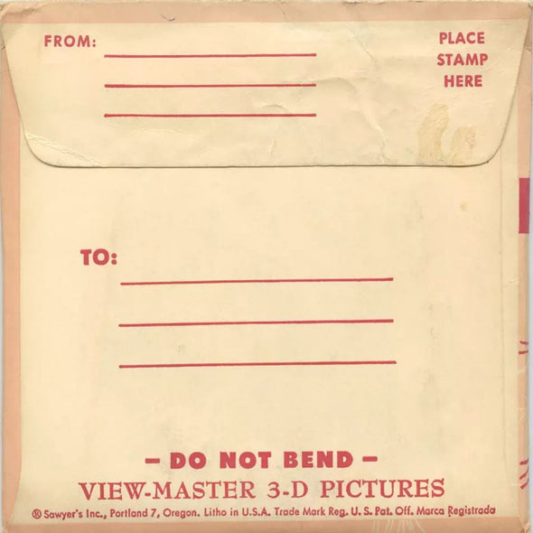 5 ANDREW - Wisconsin - View-Master 3 Reel Packet - vintage - WISC-1,2,3-S2 Packet 3dstereo 