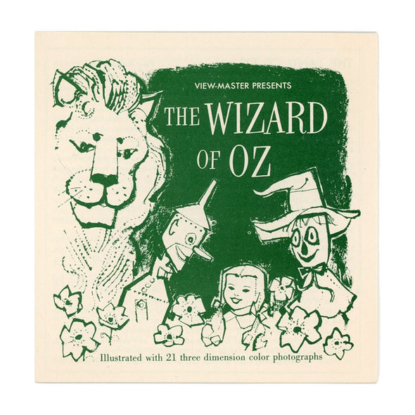 5 ANDREW - Wonderful Wizard of Oz - View-Master 3 Reel Packet - vintage - S3 Packet 3dstereo 