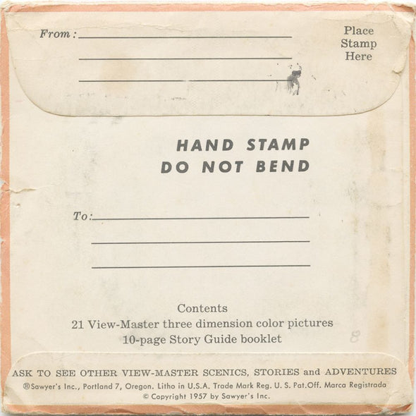 10 ANDREW - West Virginia - View-Master 3 Reel Economy Packet - vintage - WVA-1,2,3-S3 Packet 3dstereo 