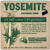 Yosemite - View-Master 3 Reel Packet - vintage 1950s PKT 3Dstereo 