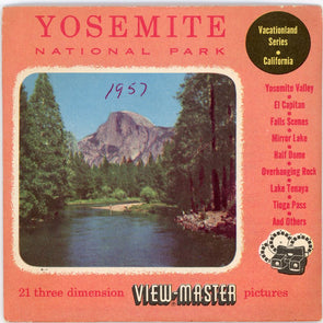 Yosemite National Park - View-Master 3 Reel Packet - vintage - YOSEMITE-S3 Packet 3dstereo 