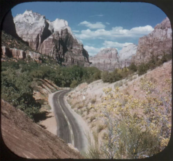 5 ANDREW - Zion National Park - View-Master 3 Reel Packet - vintage - 141-A,B,C-S3 Packet 3dstereo 