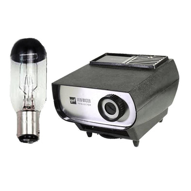 Bulb - CDK - for 100 Watt Deluxe Polystyrene Sawyer's/ gaf Projector - Two Contact Points - NEW 3dstereo 