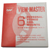 3D View-Master Blank Reel Mounts - For Your Images - Pack of 6 Complete Reels [GAF era] - NEW 3dstereo 