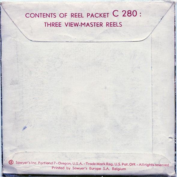 11 ANDREW - Princess Margaret's Wedding - View-Master 3 Reel Economy Packet - vintage - C280-BS5 Packet 3dstereo 