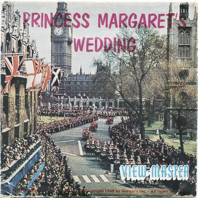 11 ANDREW - Princess Margaret's Wedding - View-Master 3 Reel Economy Packet - vintage - C280-BS5 Packet 3dstereo 