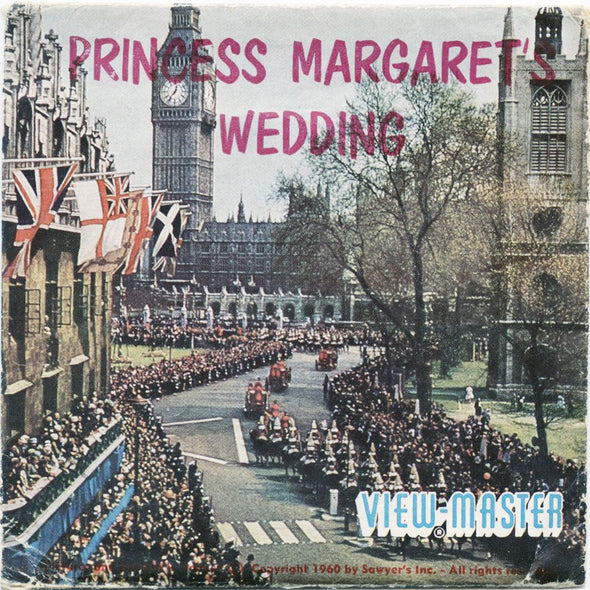 11 ANDREW - Princess Margaret's Wedding - View-Master 3 Reel Economy Packet - vintage - C280-BS5 Packet 3dstereo 