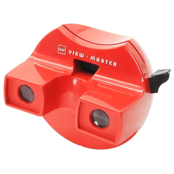View-Master Viewer - No. 11 (K) Space Viewer - Red - 1980s - vintage 3dstereo 