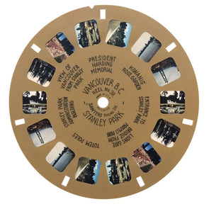 Vancouver British Columbia Stanley Park - View-Master Buff Reel - vintage - (BUF-311c) Reels 3dstereo 