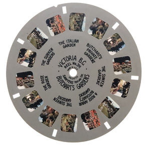 Victoria B.C. - View-Master Hand-Lettered Reel - vintage - (HL-314c) White Hand Lettered Reel 3dstereo 