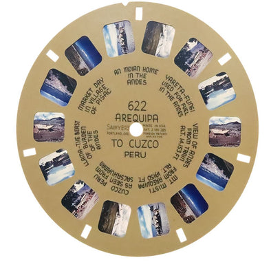 Arequipa to Cuzco, Peru - View-Master Buff Reel - vintage - (BUF-622n) Reels 3dstereo 