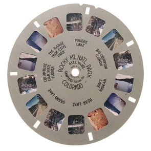 Rocky Mt. Nat'l Park II- View-Master Hand-Lettered Reel - vintage - (HL-102c) Reels 3dstereo 