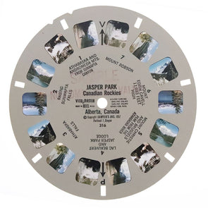Jasper Park Canadian Rockies - View-Master Printed Reel - vintage - (REL-316x) Reels 3dstereo 