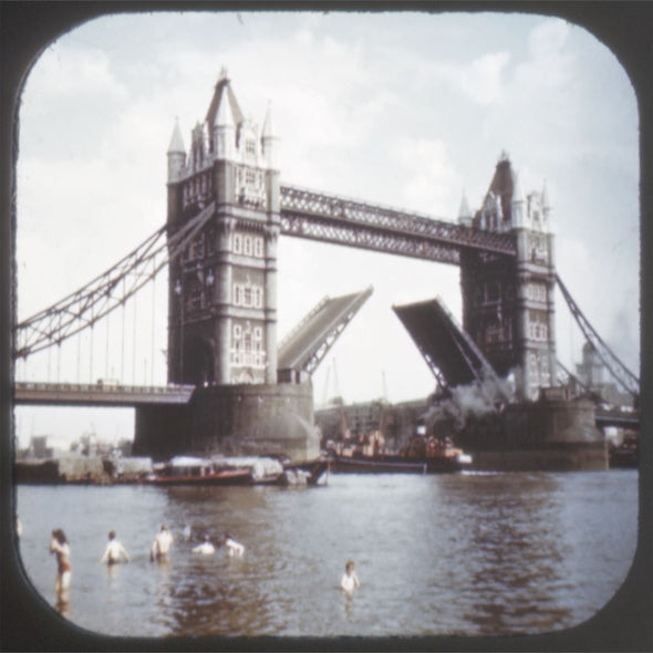 5 ANDREW - London III - View-Master Single Reel - vintage - 1003 Reels 3dstereo 