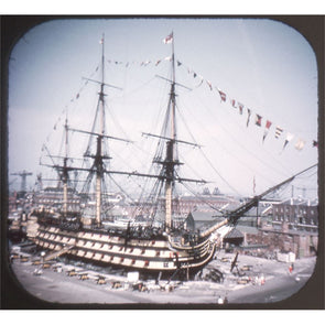 5 ANDREW - H.M.S "Victory" - Portsmouth England - View-Master Single Reel - vintage - 1101 Reels 3dstereo 