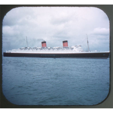 5 ANDREW - R. M. S. "Queen Elisabeth" - England - View-Master Single Reel - vintage - 1103 Reels 3dstereo 