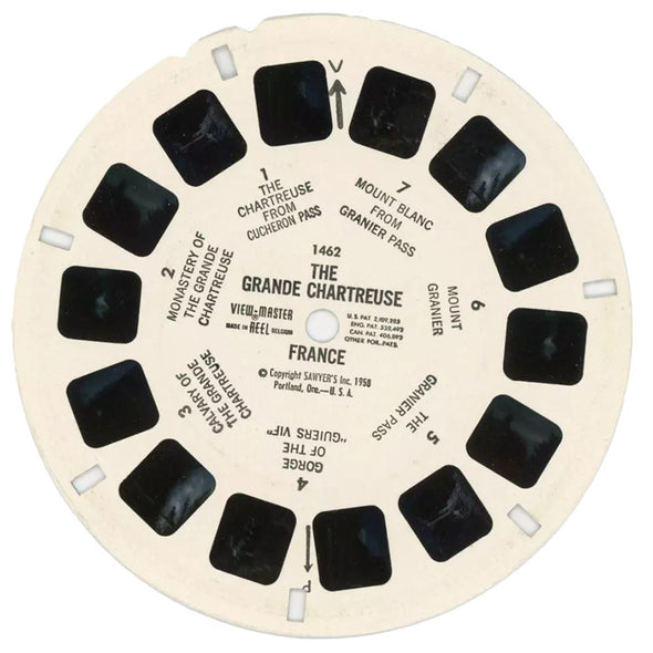 5 ANDREW - Grande Chartreuse - France - View-Master Single Reel - vintage - #1462 Reels 3dstereo 