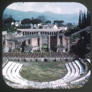 5 ANDREW - Pompe II - The Roman City Buried Alive Italy - View-Master Single Reel - vintage - 1614 B Reels 3dstereo 