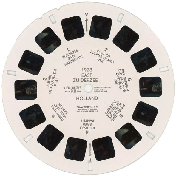 5 ANDREW - East - Zuiderzee I, Holland - View-Master Single Reel - #1928 - vintage Reels 3dstereo 