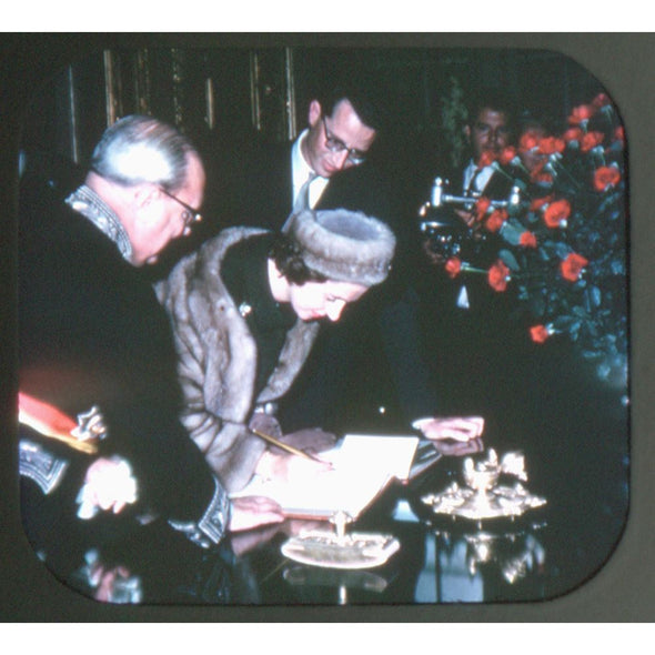 4 ANDREW - Wedding of King Baudouin of Belgium - View-Master Single Reel - vintage - 1977 Reels 3dstereo 