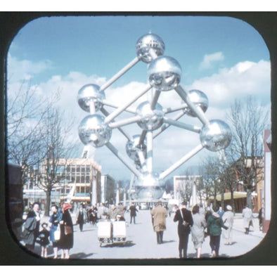 5 ANDREW - Atomium World's Fair - Brussels 1958 Belgium - View-Master Single Reel - #1994 - vintage Reels 3dstereo 