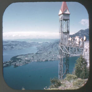 5 ANDREW - Famous Burgestock, Switzerland - View-Master Single Reel - 1959 - vintage - 2058 Reels 3dstereo 