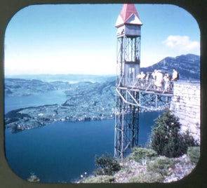 5 ANDREW - Bürgenstock am Vierwald - Stättersee - View-Master Single Reel - #2058 - vintage Reels 3dstereo 