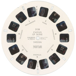Castle of Skáne, Sweden - View-Master Single Reel - vintage - 2128 Reels 3dstereo 