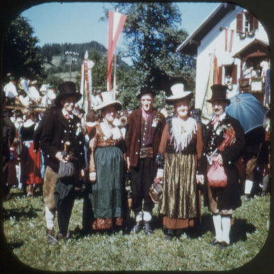 10 ANDREW - Festival in Austria - View-Master Single Reel - 1953 - vintage - 2305 Reels 3dstereo 
