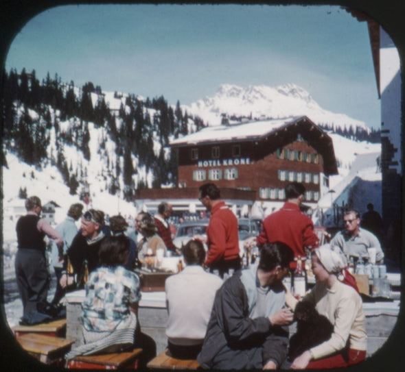 5 ANDREW - The Arlberg Area In Winter - Austria - View-Master Single Reel - vintage - 2319 Reels 3dstereo 