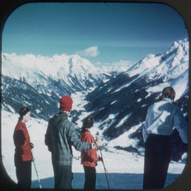 10 ANDREW - The Arlberg Area in Winter - View-Master Single Reel - 1958 - vintage - 2319 Reels 3dstereo 