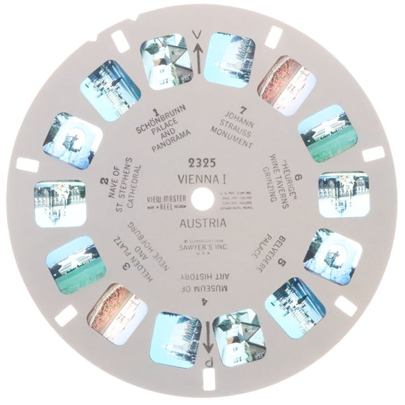 10 ANDREW - Vienna I - View-Master Single Reel - 1956 - vintage - 2325 Reels 3dstereo 