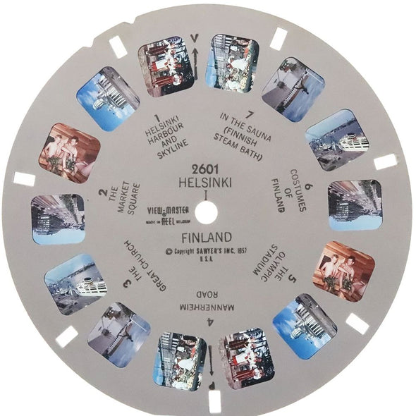 8 ANDREW - Helsinki I - Finland - View-Master Single Reel - vintage - 2601 Reels 3dstereo 