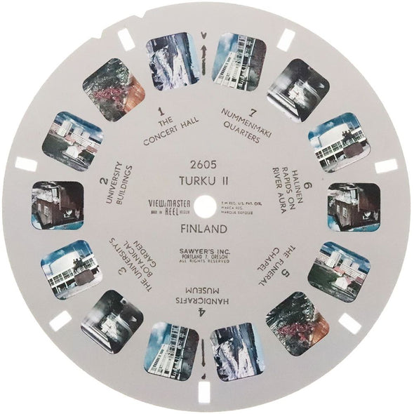 8 ANDREW - Turku II - Finland - View-Master Single Reel - vintage - 2605 Reels 3dstereo 