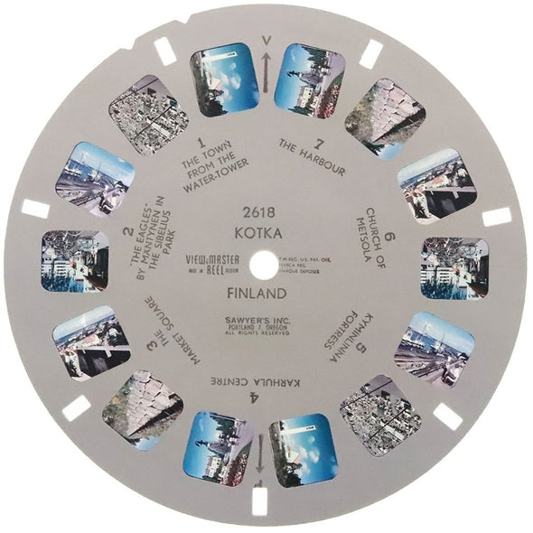8 ANDREW - Kotka - Finland - View-Master Single Reel - vintage - 2618 Reels 3dstereo 