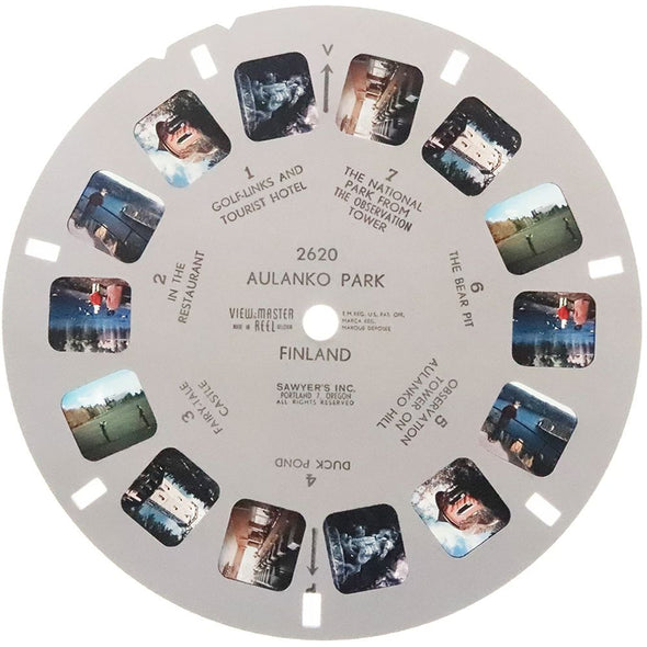 8 ANDREW - Aulanko Park - Finland - View-Master Single Reel - vintage - 2620 Reels 3dstereo 