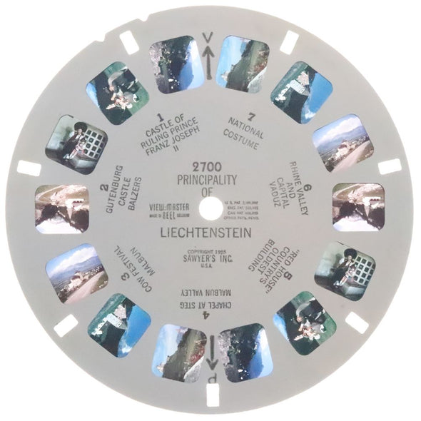 10 ANDREW - Principality of Liechtenstein - View-Master Single Reel - 1955 - vintage - 2700 Reels 3dstereo 