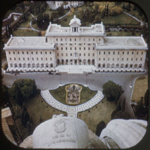10 ANDREW - Buildings and Swiss Guards - View-Master Single Reel - 1949 - vintage - 2722 Reels 3dstereo 