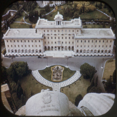 10 ANDREW - Buildings and Swiss Guards - View-Master Single Reel - 1949 - vintage - 2722 Reels 3dstereo 