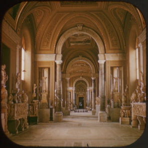 10 ANDREW - Museums and Galleries - View-Master Single Reel - 1949 - vintage - 2723 Reels 3dstereo 